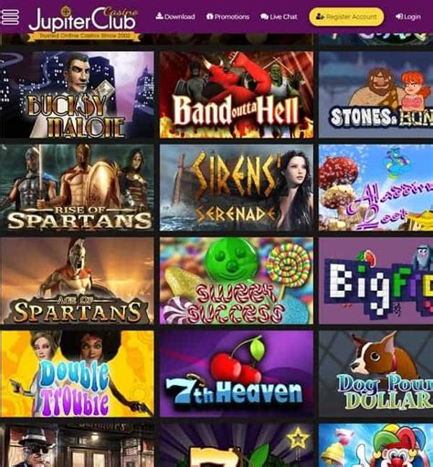 All Jupiter Club Casino Bonuses .